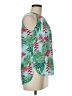 Saint Tropez West 100% Polyester Green Sleeveless Blouse Size M - photo 4