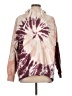Ivory Ella Tie-dye Burgundy Pullover Hoodie Size L - photo 1