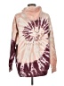 Ivory Ella Tie-dye Burgundy Pullover Hoodie Size L - photo 2