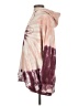 Ivory Ella Tie-dye Burgundy Pullover Hoodie Size L - photo 5