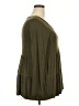 A.gain Green Long Sleeve Blouse Size XXL - photo 4