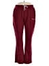 Unbranded 100% Polyester Burgundy Track Pants Size XL - photo 1