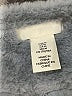 H&M 100% Polyester Gray Faux Fur Jacket Size M - photo 6