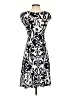 En Focus Studio Print Black Cocktail Dress Size 4 (petite) - photo 2