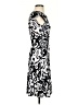 En Focus Studio Print Black Cocktail Dress Size 4 (petite) - photo 4