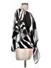 Unbranded Black 3/4 Sleeve Blouse Size L - photo 4
