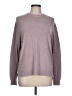 H&M Solid Purple Pullover Sweater Size L - photo 1