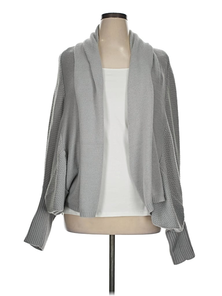 Pre-owned Unbranded Cardigan Sweater In Gray