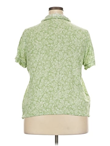 Crown & Ivy Short Sleeve Blouse (view 2)