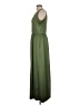 Unbranded Solid Green Casual Dress Size L - photo 5