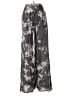 T Party 100% Rayon Floral Silver Casual Pants Size S - photo 2