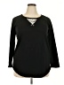 A.gain Black 3/4 Sleeve Top Size XXL - photo 1