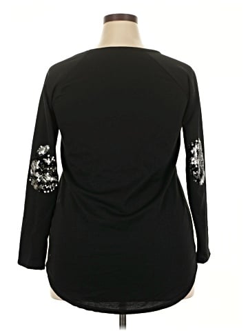 A.gain 3/4 Sleeve Top (view 2)