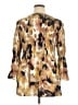 Spense 100% Polyester Print Brown Tan Casual Dress Size 1X - photo 2