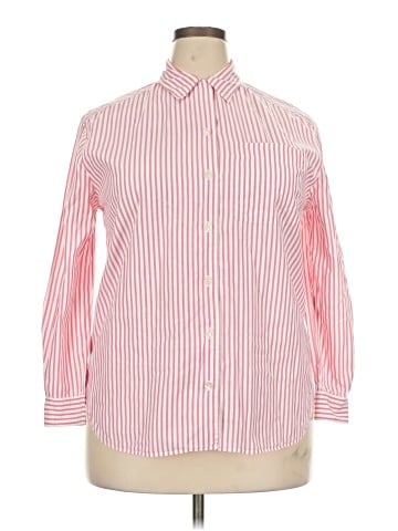 Lizsport Long Sleeve Button-Down Shirt (view 1)