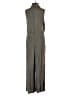 Universal Thread 100% Rayon Solid Gray Jumpsuit Size S - photo 2