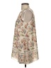 Max Studio 100% Polyester Floral Multi Color Ivory Sleeveless Blouse Size S - photo 5