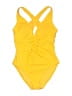 Shapellx Yellow One Piece Swimsuit Size M - photo 1