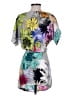 Ali Ro Tropical Gray Casual Dress Size 2 - photo 2