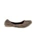 Torrid Solid Gray Tan Flats Size 10 (X-wide) - photo 1
