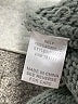 Macaron 100% Acrylic Chevron-herringbone Gray Pullover Sweater Size L - photo 8