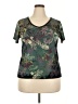 Gitano Green Short Sleeve Top Size 18 - photo 1