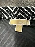 MICHAEL Michael Kors 100% Polyester Chevron-herringbone Black Casual Skirt Size M - photo 3