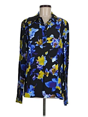 Jigsaw Long Sleeve Blouse (view 1)