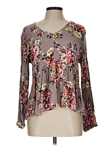 Staccato Long Sleeve Blouse (view 1)