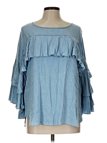 Lauren Conrad 3/4 Sleeve Blouse (view 1)