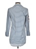 Vineyard Vines Performance 100% Nylon Blue 3/4 Sleeve Button-Down Shirt Size 00 - photo 2