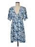 Shein Print Blue Casual Dress Size 8 - 10 - photo 1