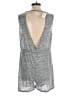 Cupshe Gray Blue Romper Size M - photo 2