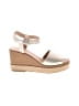 Sperry Top Sider Silver Gold Wedges Size 9 - photo 1