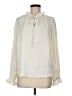 Ann Taylor 100% Polyester Ivory Long Sleeve Blouse Size M - photo 1