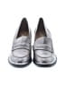 Hush Puppies Metallic Gray Tan Heels Size 7 1/2 - photo 2
