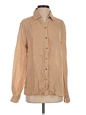 Three Dots Long Sleeve Blouse (view 1)