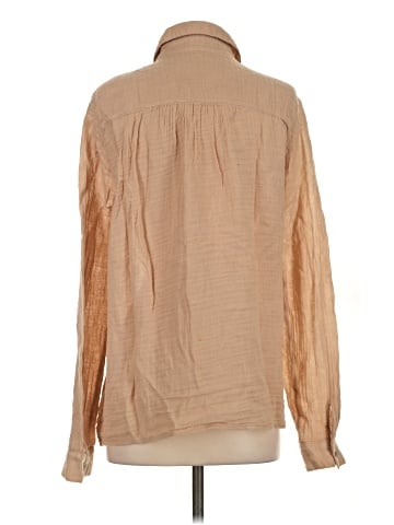 Three Dots Long Sleeve Blouse (view 2)