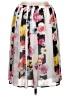 Cupio 100% Polyester Print Gray Casual Skirt Size XL - photo 2