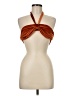 pretty garbage Orange Sleeveless Top Size M - photo 1