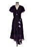 Parker 100% Polyester Purple Cocktail Dress Size S - photo 1