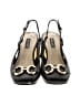 Nine West Black Sandals Size 7 - photo 2