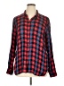 Lucky Brand Plaid Red Long Sleeve Button-Down Shirt Size XL - photo 1