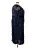 Mac Duggal 100% Polyester Blue Cocktail Dress Size 24 - photo 4