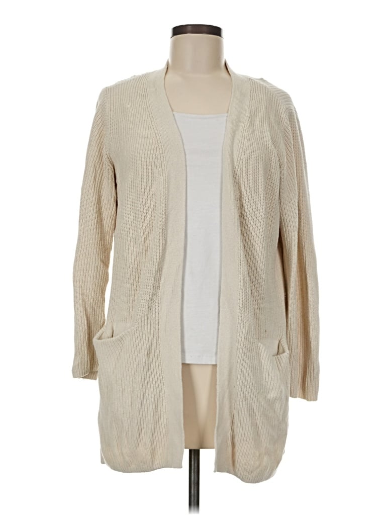 Pre-owned Old Navy Cardigan Sweater In Tan