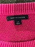 Tommy Hilfiger 100% Cotton Pink Pullover Sweater Size L - photo 7