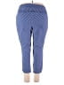 dalia Polka Dots Blue Casual Pants Size 18W - photo 2