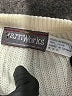 Yarnworks 100% Acrylic Ivory Sweater Vest Size S - photo 4