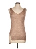 Charlotte Russe Tan Pink Sweater Vest Size L - photo 1