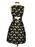 Hunter Bell Graphic Brown Cocktail Dress Size 0 - photo 2